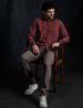 Sienna Slim Fit Checked Shirt