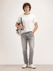 Faded Slim Fit Denim Jeans | Grey