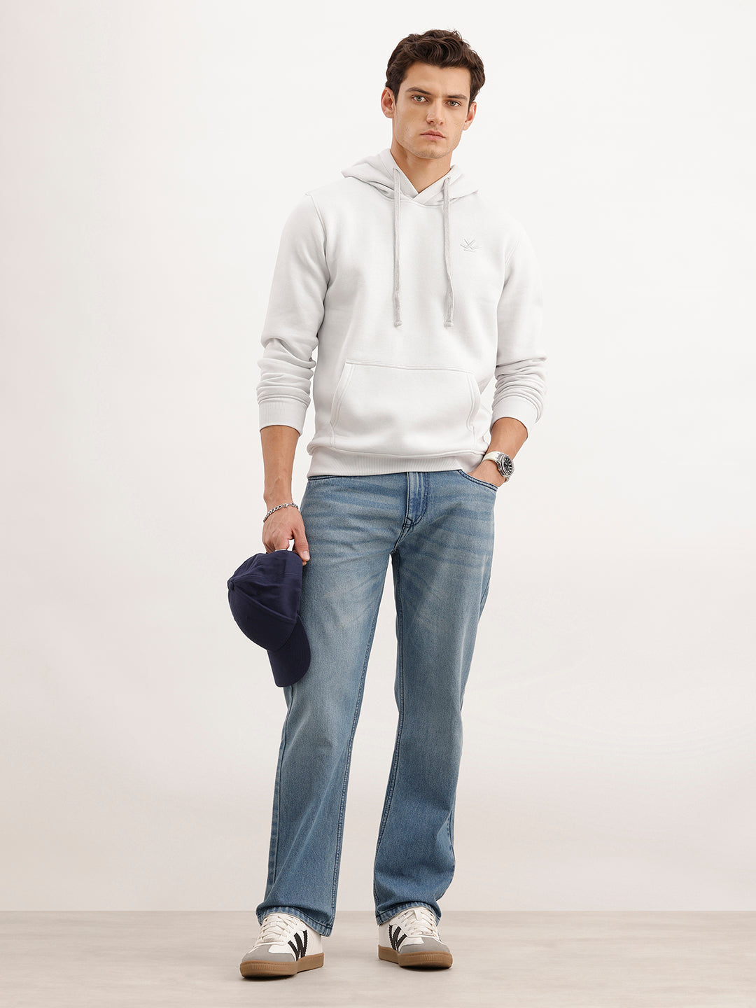 Anti Fit Faded Denim Jeans  | Light Blue