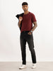 Core Basics Slim Fit T-Shirt | Maroon