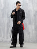 Wrogn Men's Solid Casual Denim Jacket | Black