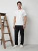 Relaxed Fit Track Pants | Black