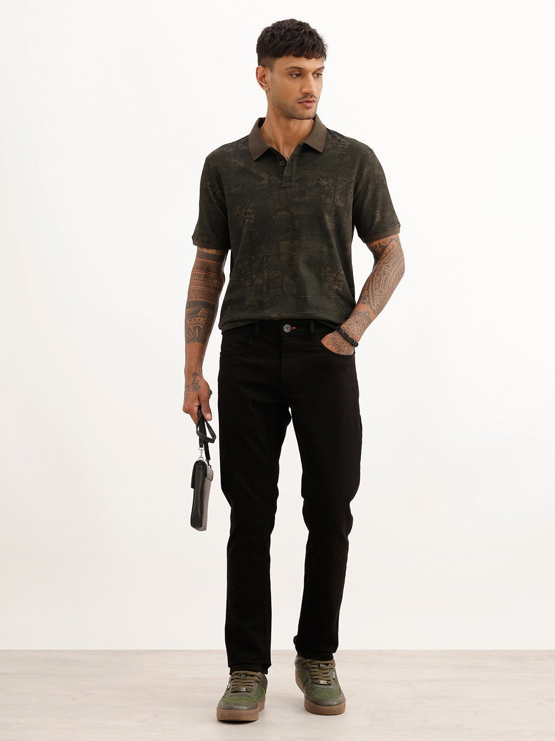 Solid Slim Fit Denim Jeans | Black | WJN0200SL2260S