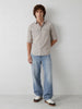 Slim Fit Double Pocket Shirt | Grey