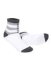 Bold Stretch Black & White Ankle Socks Pack of 2