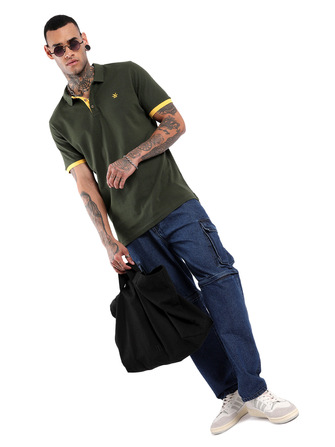 Classic Olive Polo T-Shirt