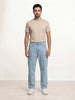 Loose Fit Denim Jeans | Light Blue