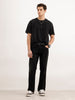 Faded Anti Fit Denim Jeans  | Black