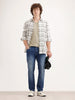 Faded Slim Fit Denim Jeans | Light Blue