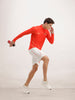 Wrogn x SRH Performance Quarter Zip T-Shirt | Orange
