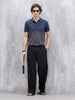 Men's Slim Fit Washed Polo T-Shirt | Dark Blue