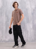 Sporty Slim Fit Polo T-Shirt | Brown