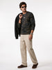 Slim Fit AOP Camo Sweatshirt | Olive