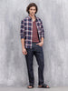 Straight Fit Selvedge Denim Jeans | Dark Stone
