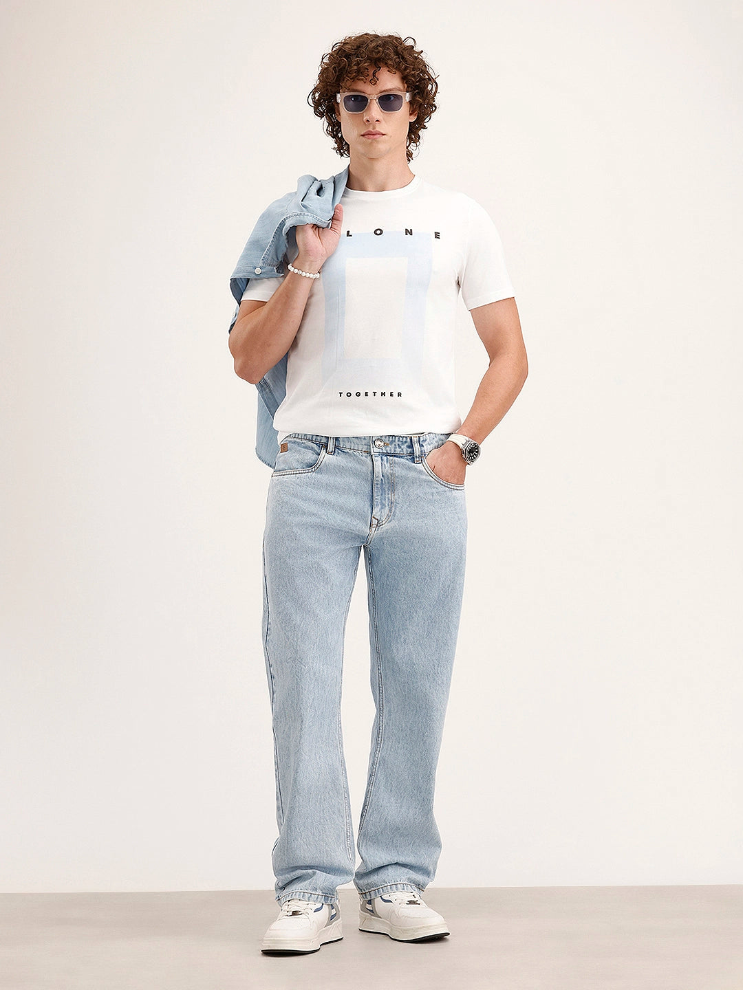 Anti Fit Denim Jeans | Light Blue