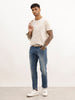 Faded Slim Crop Denim Jeans | Light Blue | WJN0200SL2066S