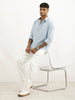 Classic Slim Fit Striped Shirt | Blue