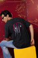 Deadpool Claw Marks Oversized T-Shirt