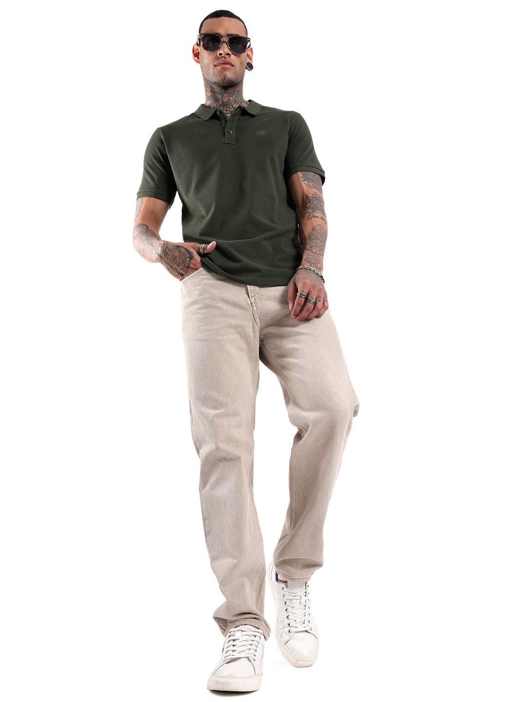 Olive Green Timeless Polo T-Shirt