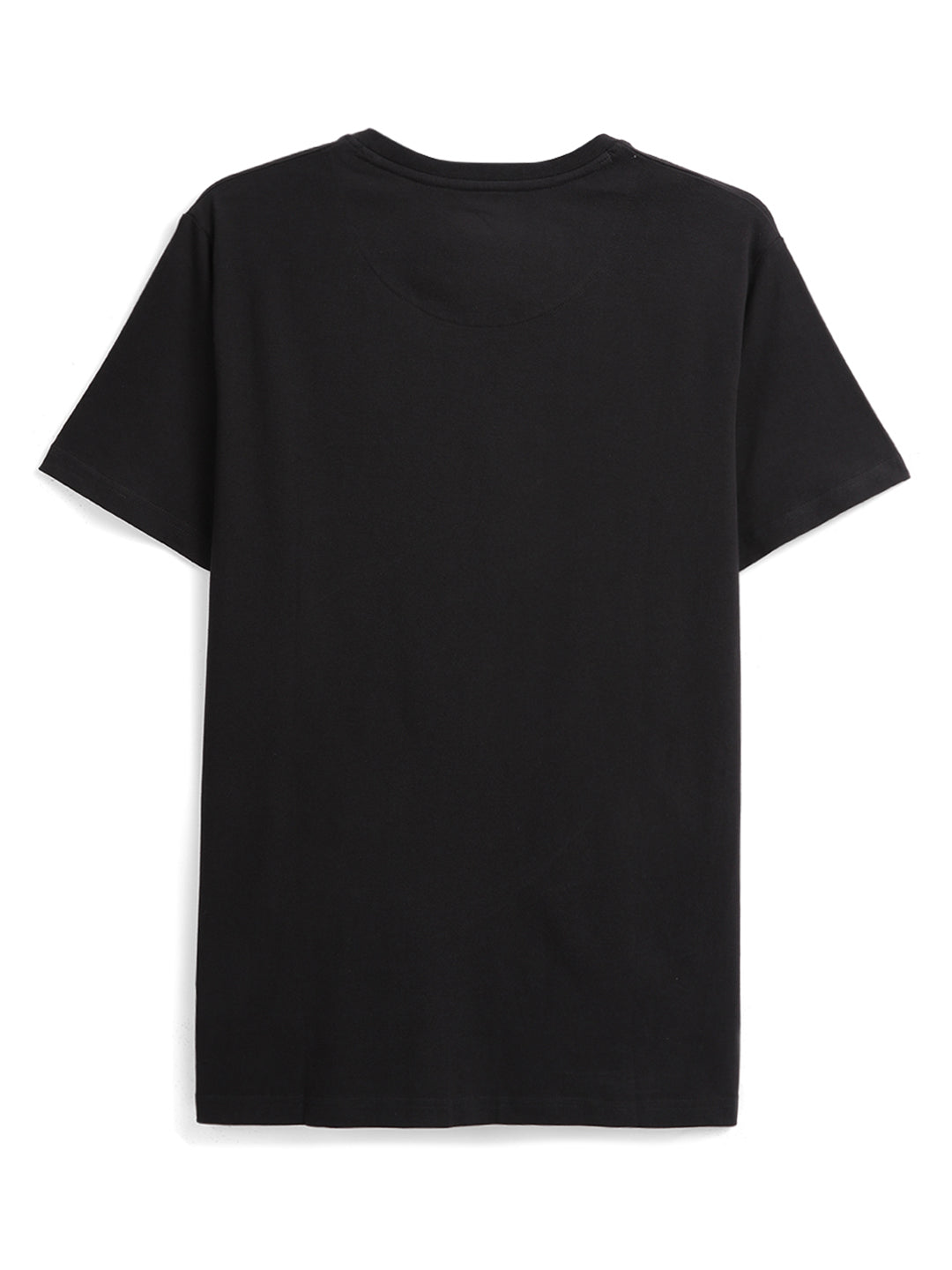 Black Casual Printed T-Shirt