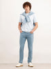 Solid Slim Fit Denim Jeans  | Light Blue