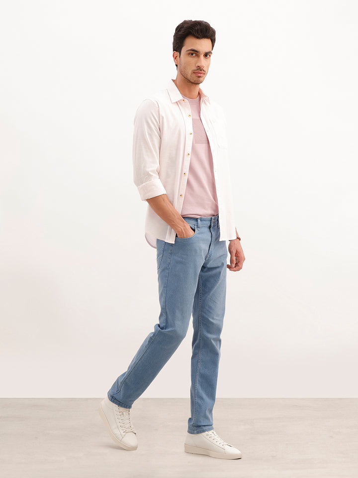 Slim Fit Denim Jeans | Light Blue