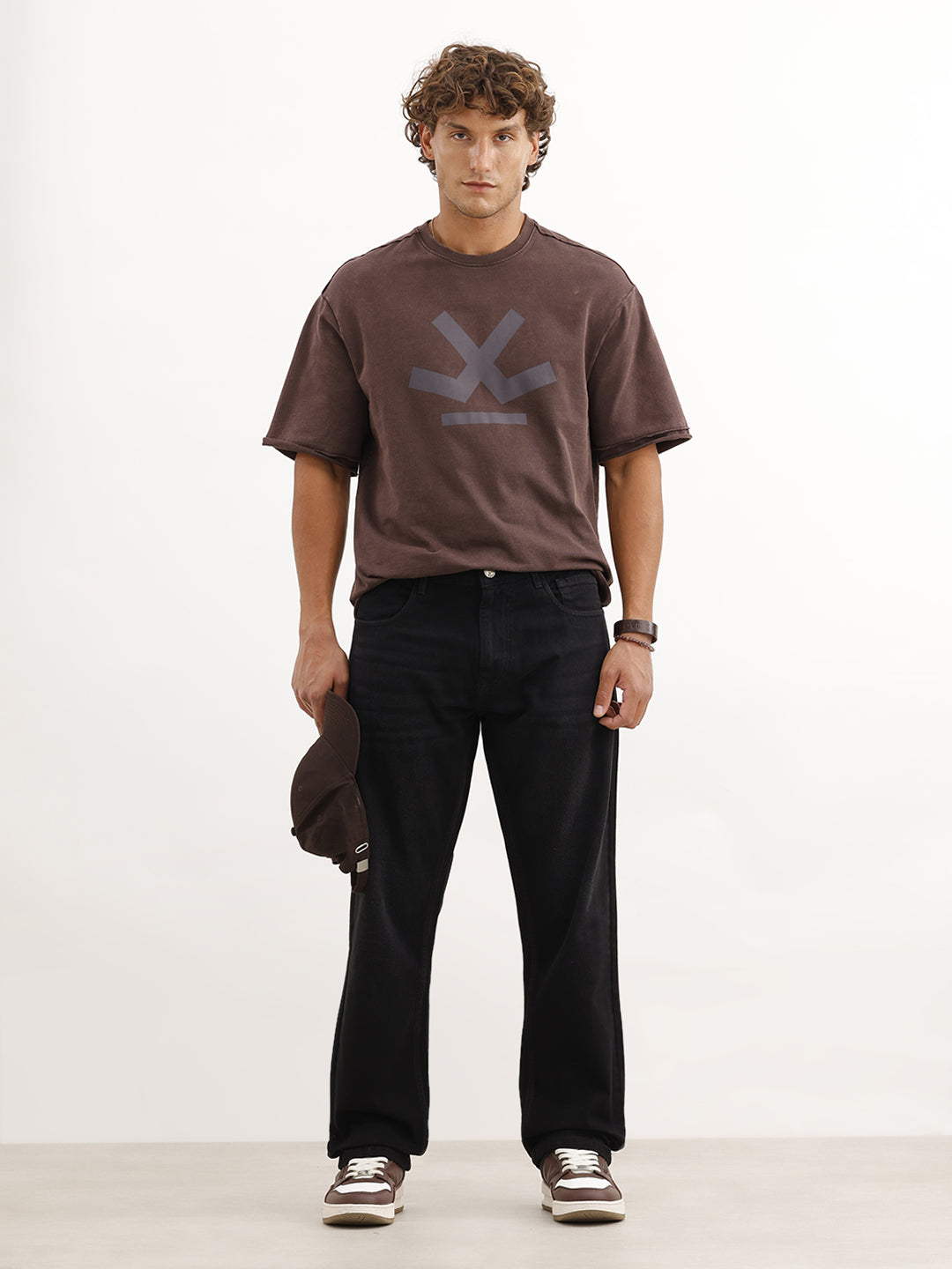 Faded Anti Fit Denim Jeans | Black
