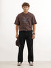 Faded Anti Fit Denim Jeans | Black