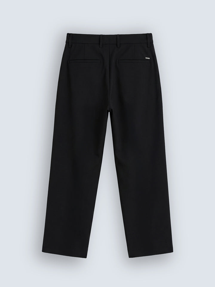 Travelite Straight Fit Trousers | Black