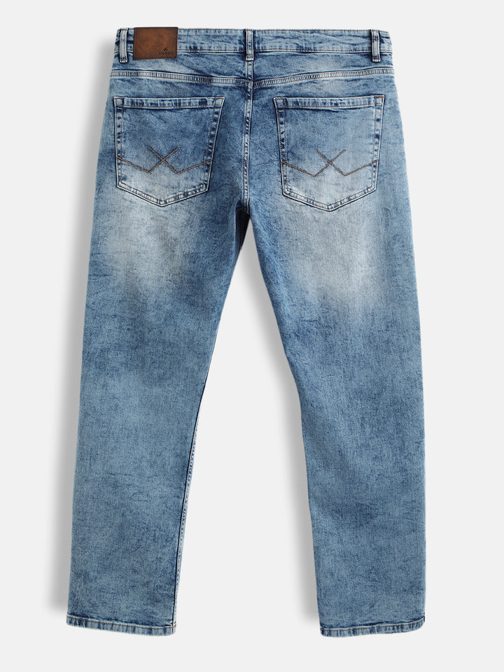 Vintage Washed Anti Fit Jeans | Blue
