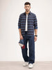 Slim Fit Checkered Shirt | Blue