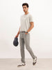 Solid Slim Mid Rise Fit Denim Jeans | Grey | WSJN2088F