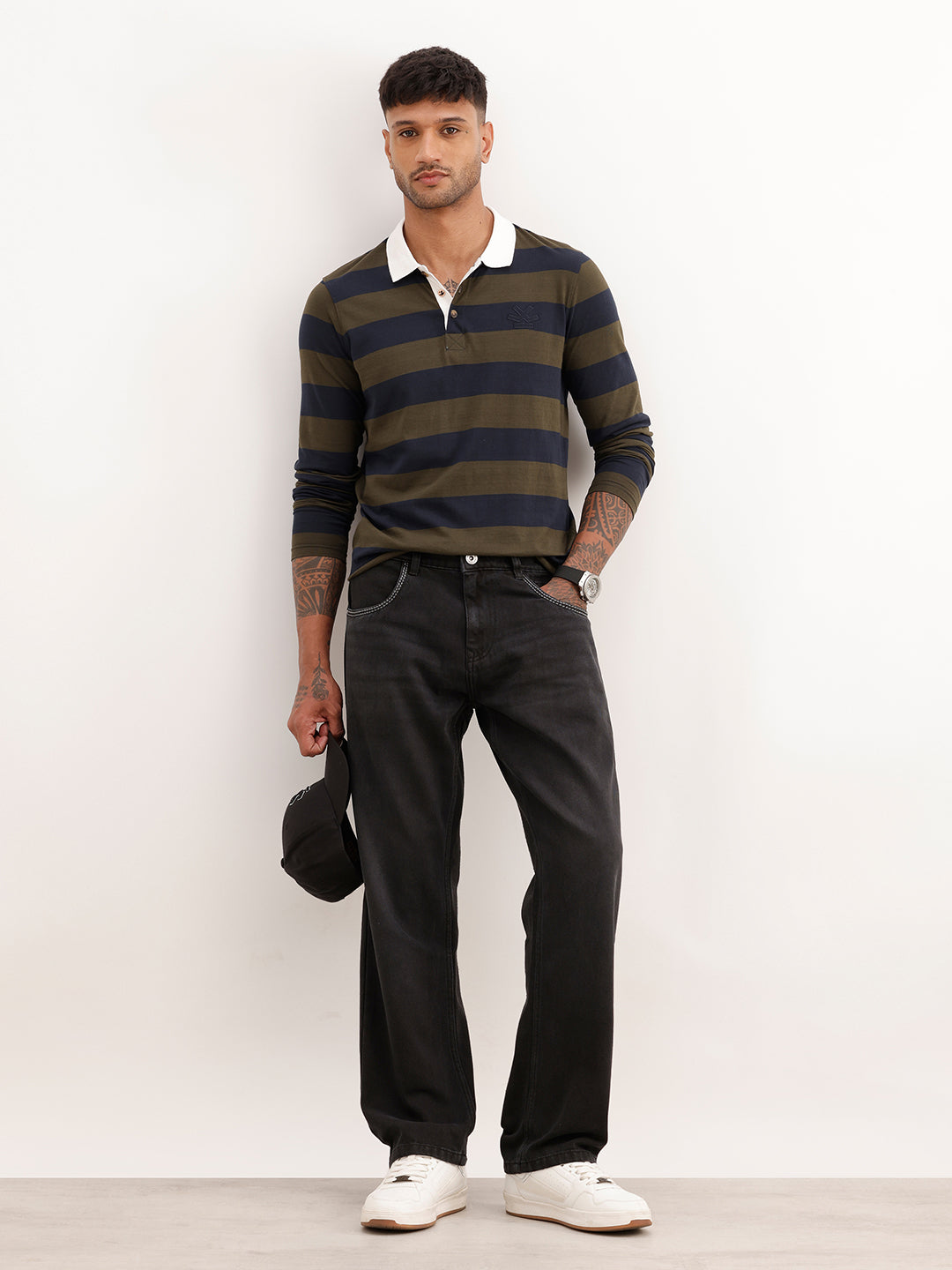 Faded Anti Fit Denim Jeans | Dark Grey