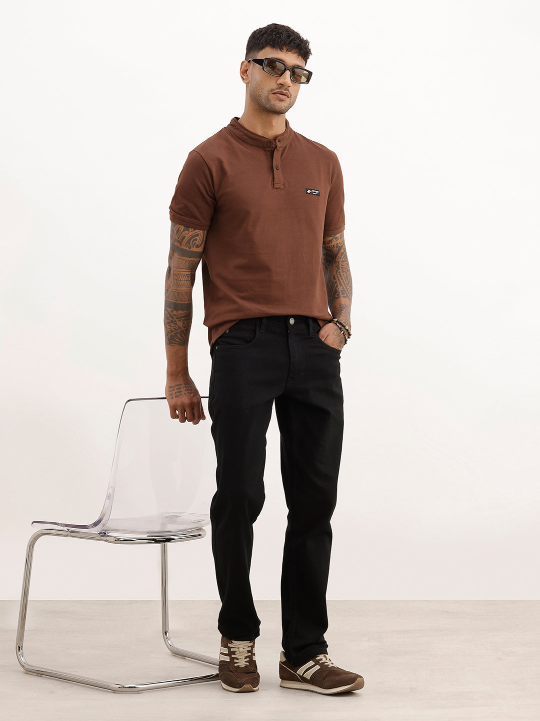 Timeless Regular Fit Denim Jeans | Black | WRJN2604M