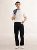 Straight Fit Denim Jeans | Dark Blue