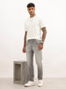 Skinny Fit Heavy Faded Denim Jeans | Grey