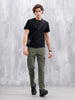 Men’s Straight Fit Knit Jogger With Pockets | Olive