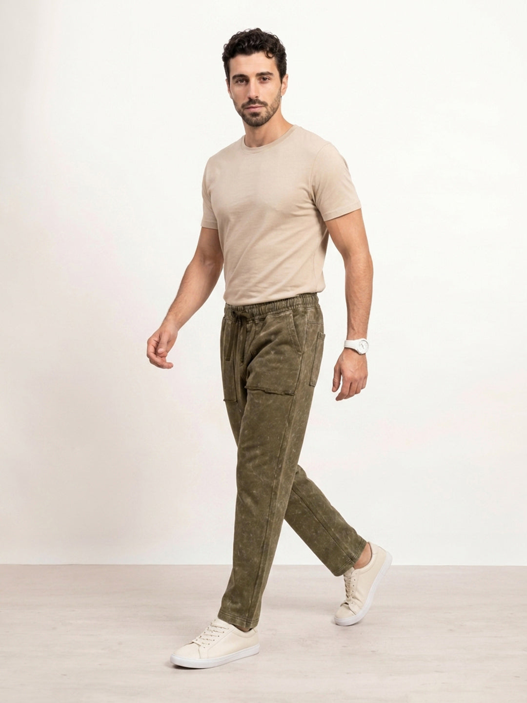 Relaxed Fit Jogger | Khaki