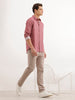 Classic Regular Fit Shirt  | Maroon