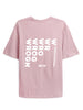 Basic Logo Printed Pink T-Shirt