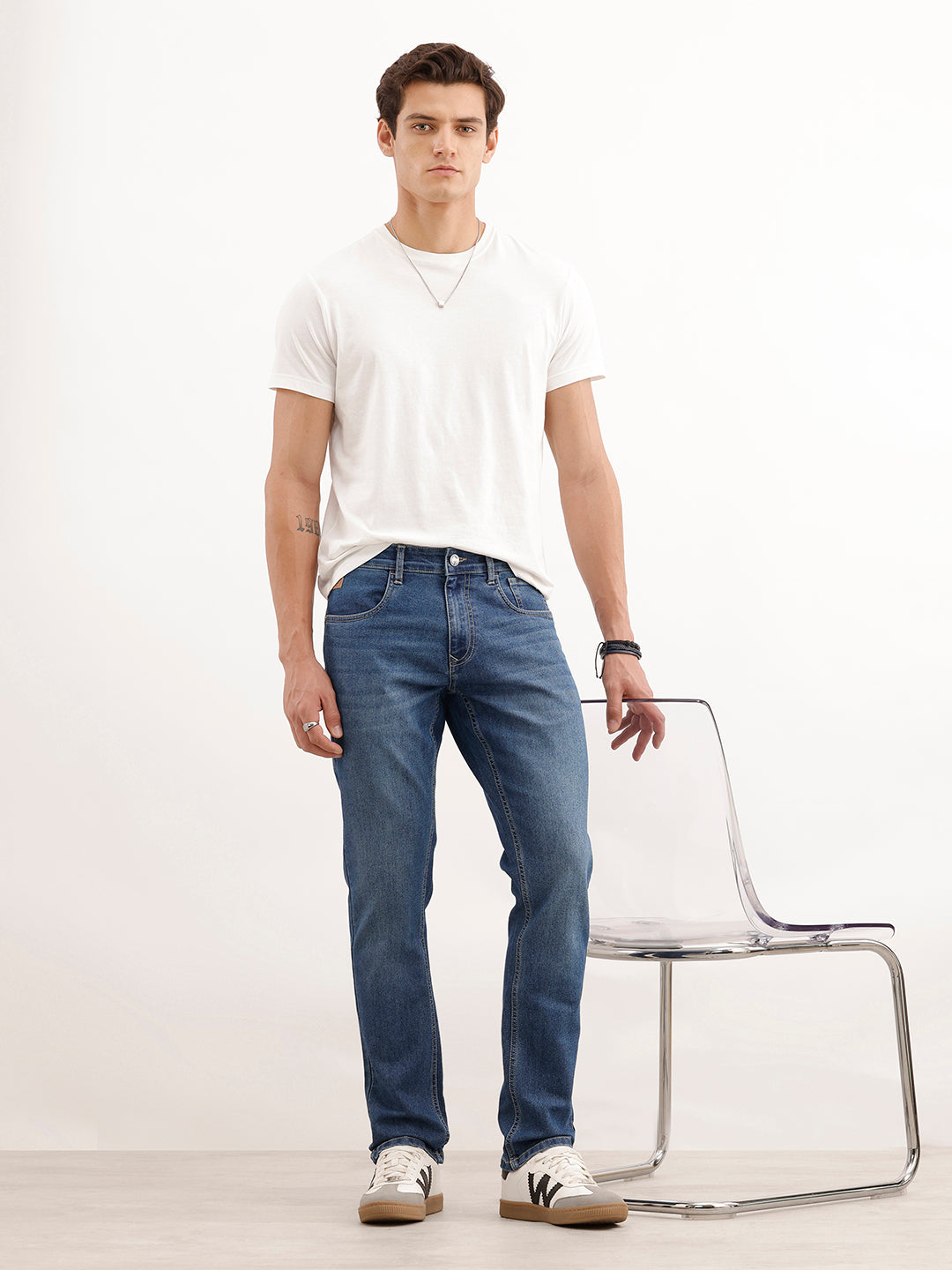 Classic Relaxed Fit Denim Jeans  | Blue