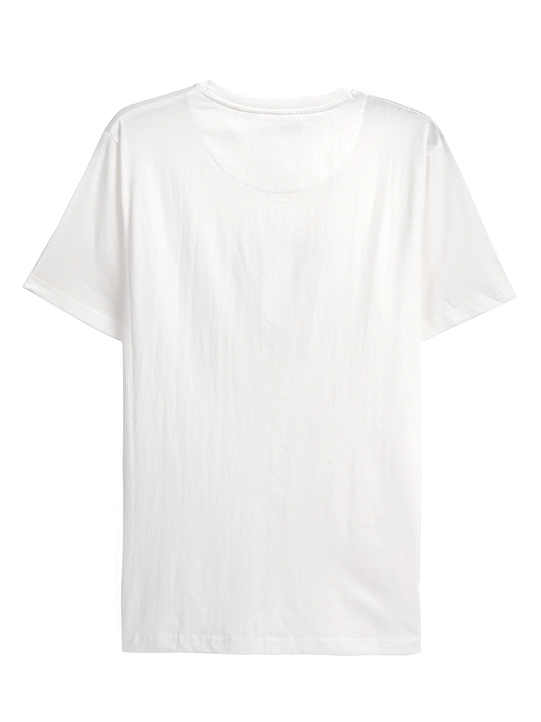 Wrogn Grooves Printed White T-Shirt