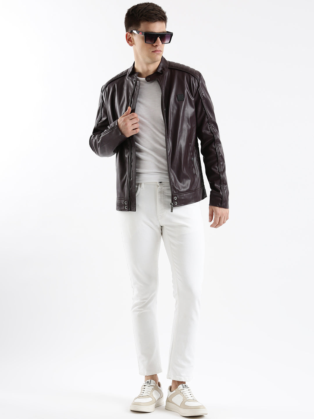 Essential Biker Leather Jacket