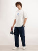 Oversized Back Printed T-Shirt | Off White