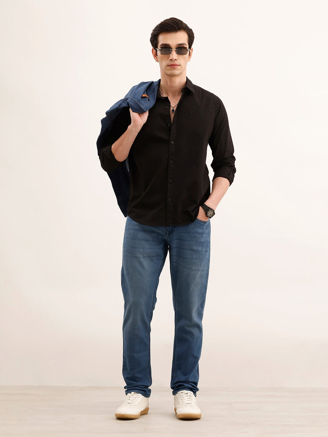 Slim Fit Denim Jeans | Light Blue