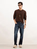 Light Faded Relaxed Fit Denim Jeans | Blue