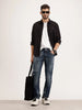 Slim Fit Distressed Denim Jeans | Blue