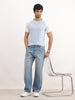 Slim Fit Ragland Sleeve T-Shirt | Light Blue