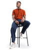 Rust Tipping Polo T-Shirt