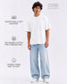 Core Basics Oversized Fit T-Shirt | Essential | White | WTS01HSSL1309W
